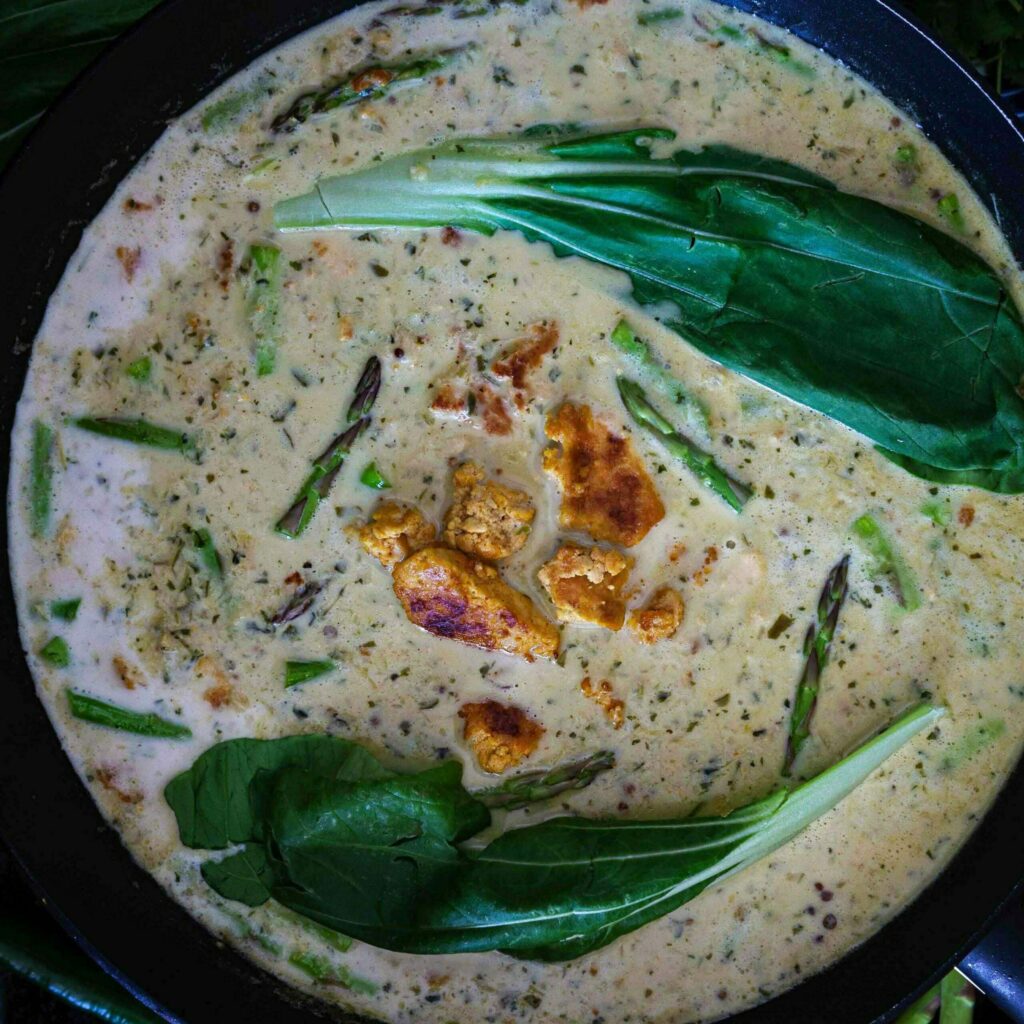 paras vihreä thai curry tofulla|jalotofu vihreä thai curry resepti|vihreä currytahna resepti|itse tehty vihreä thai curry||ainekset vegaaninen vihreä thai curry tofulla|
