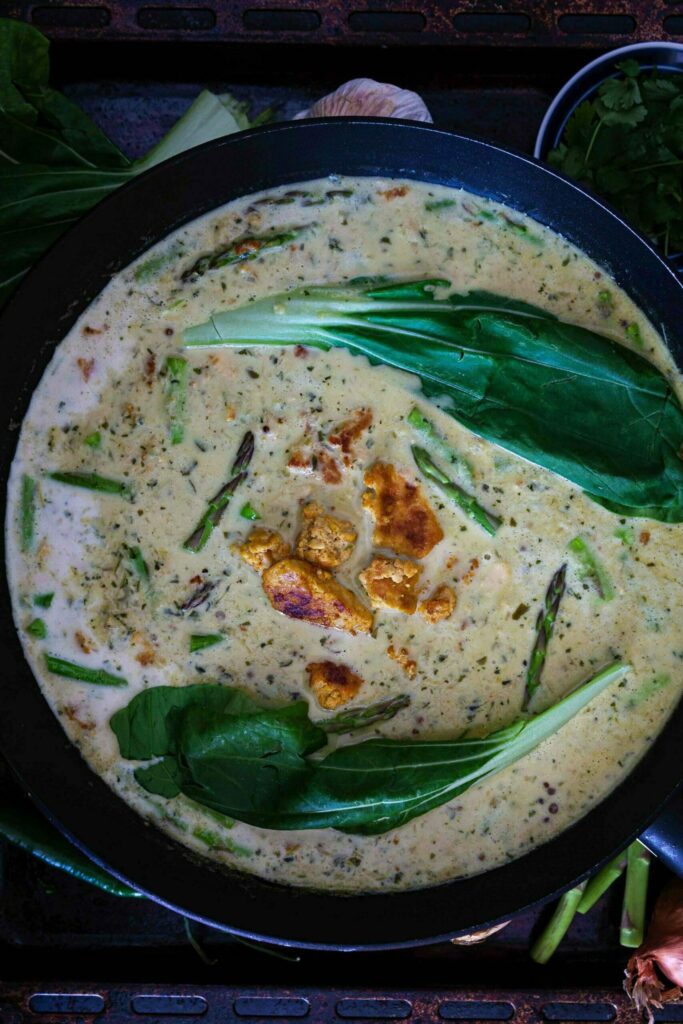 jalotofu vihreä thai curry resepti