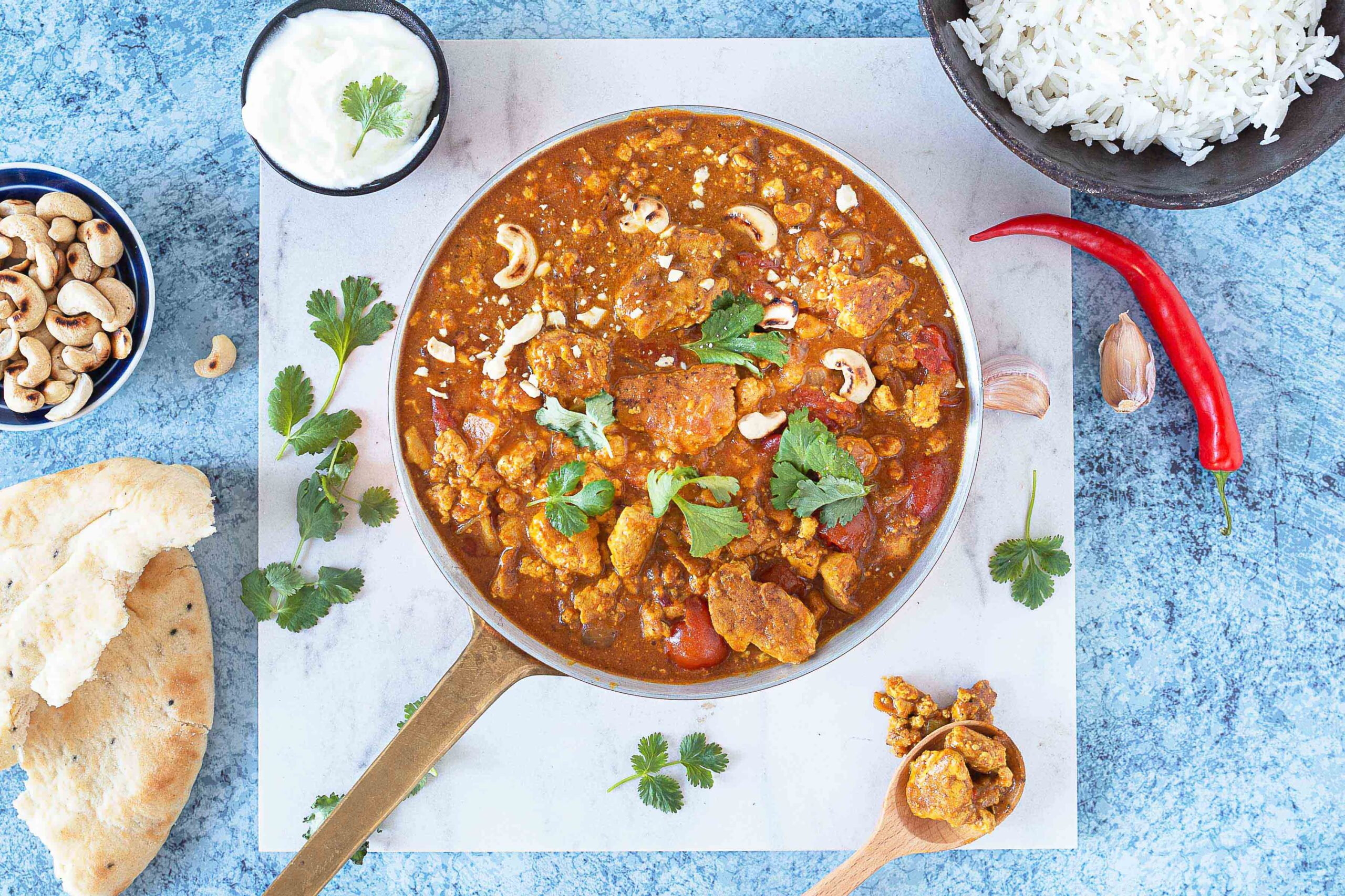 NOPEA TOFU "BUTTER CHICKEN" TANDOORIKASTIKE