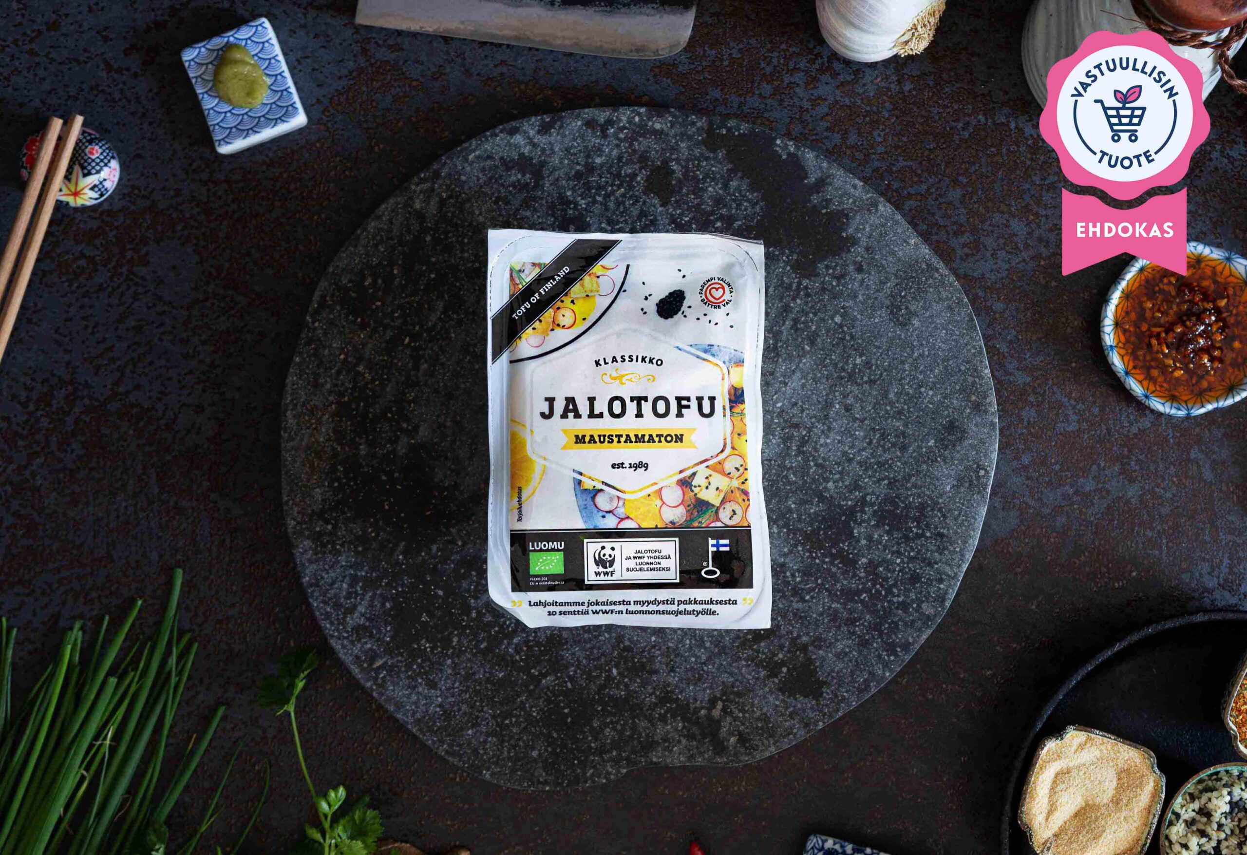 Jalotofu on suomen vastuullisin kasviproteiini