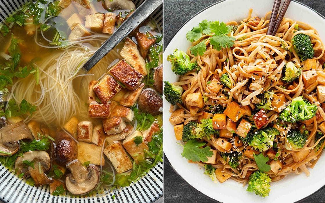 Nopeat kolmen raaka-aineen tofureseptit valmistuvat helposti