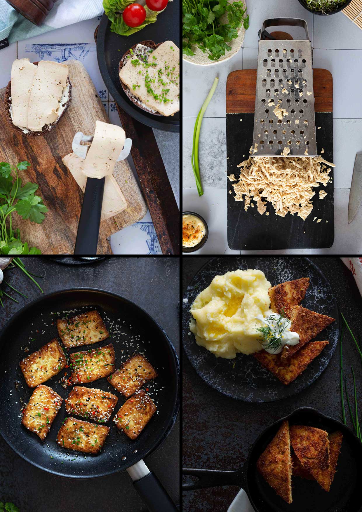 Savutofun muodot  kuutiona, revittynä, raastettuna tai pihvimäisinä siivuina