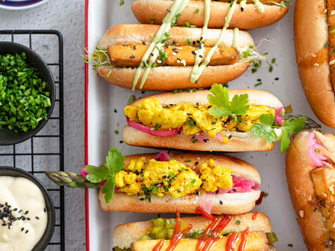 3 x TOFU HOT DOG ELI JOKAISELLE JOTAIN Jalotofu