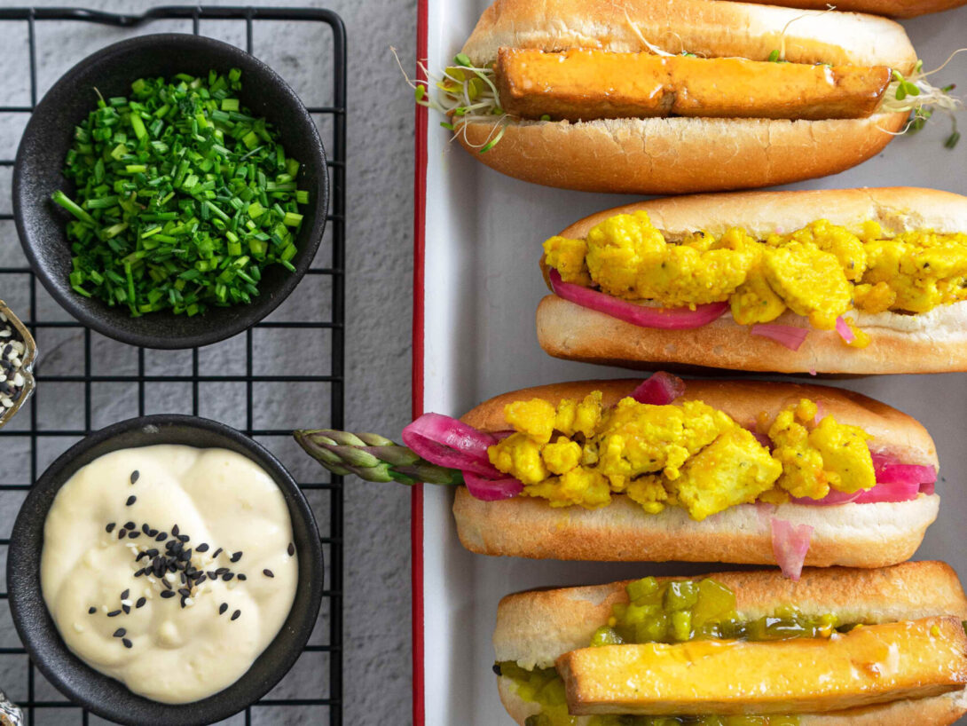 3 x TOFU HOT DOG ELI JOKAISELLE JOTAIN Jalotofu