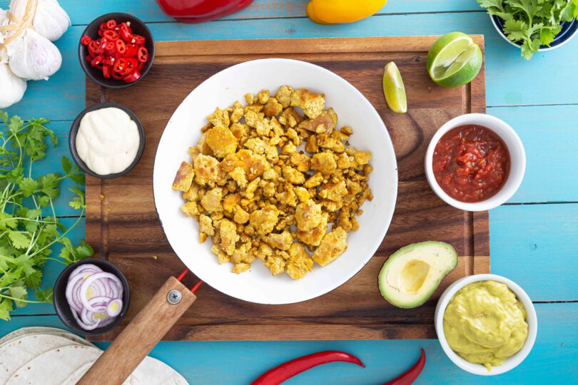 kasvis tortilla täytteet vege tofu